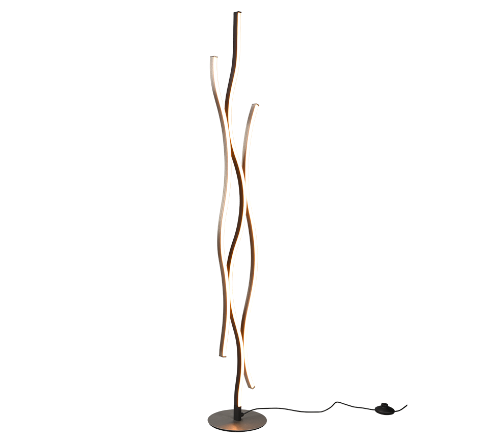 Hõbedane LED põrandavalgusti - Image 2