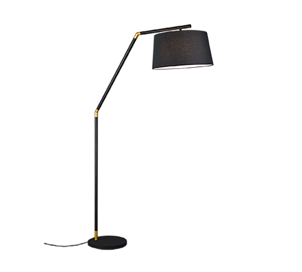 Tracy põrandavalgusti E27 must matte