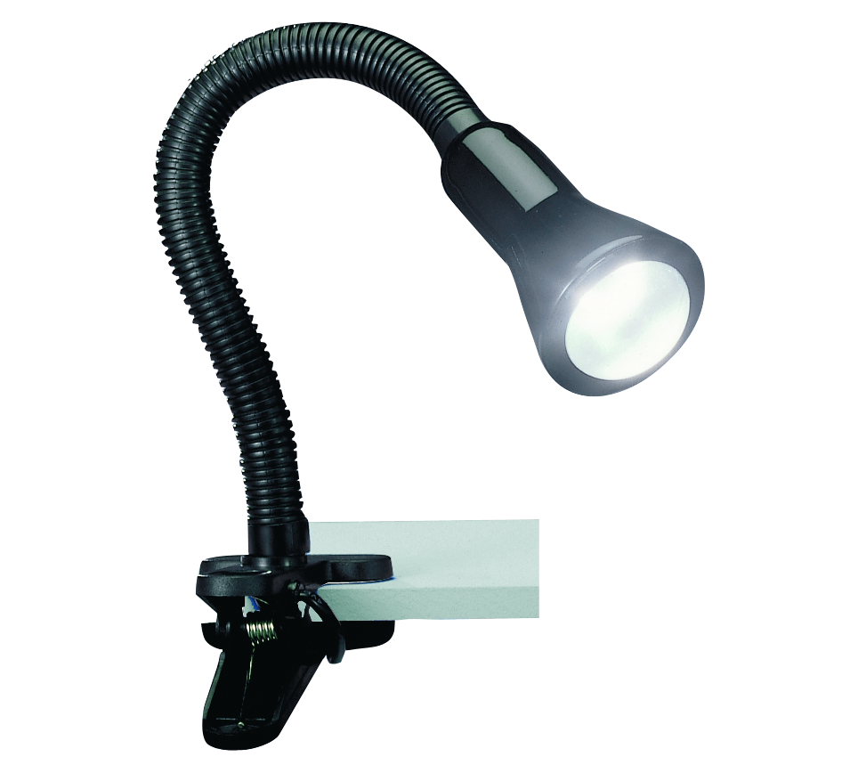 Flexo laualamp klipp E14 must