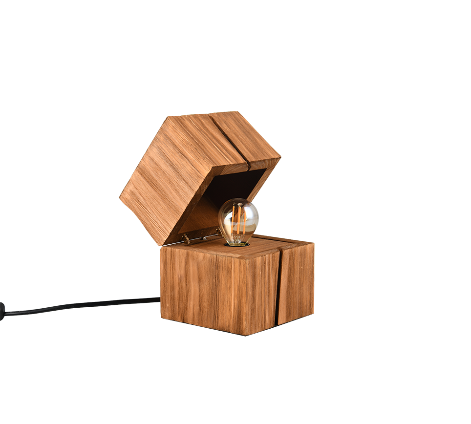 Aarde laualamp E14 (hõõglamp) puit - Image 4