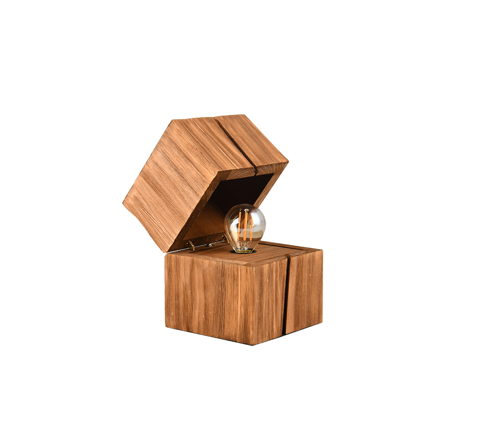 Aarde laualamp E14 (hõõglamp) puit - Image 7