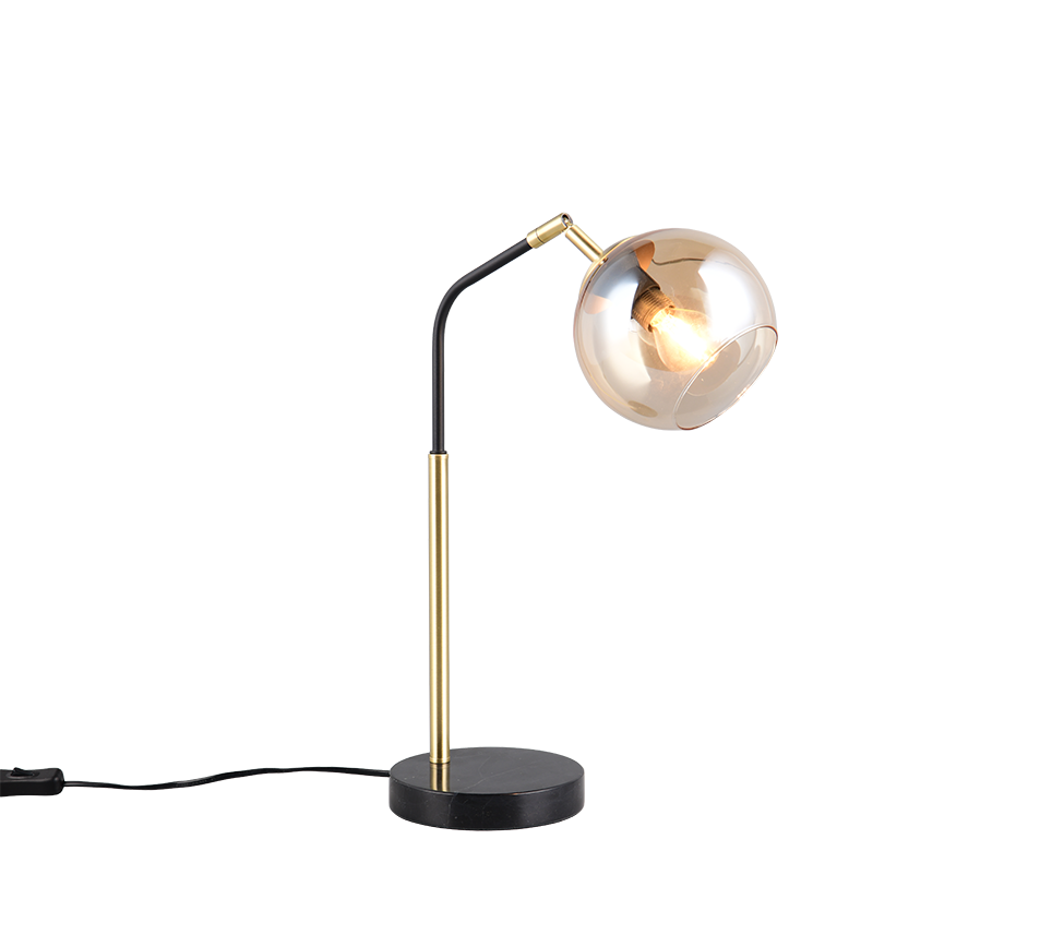 Paxton laualamp E27 matt must/kuld