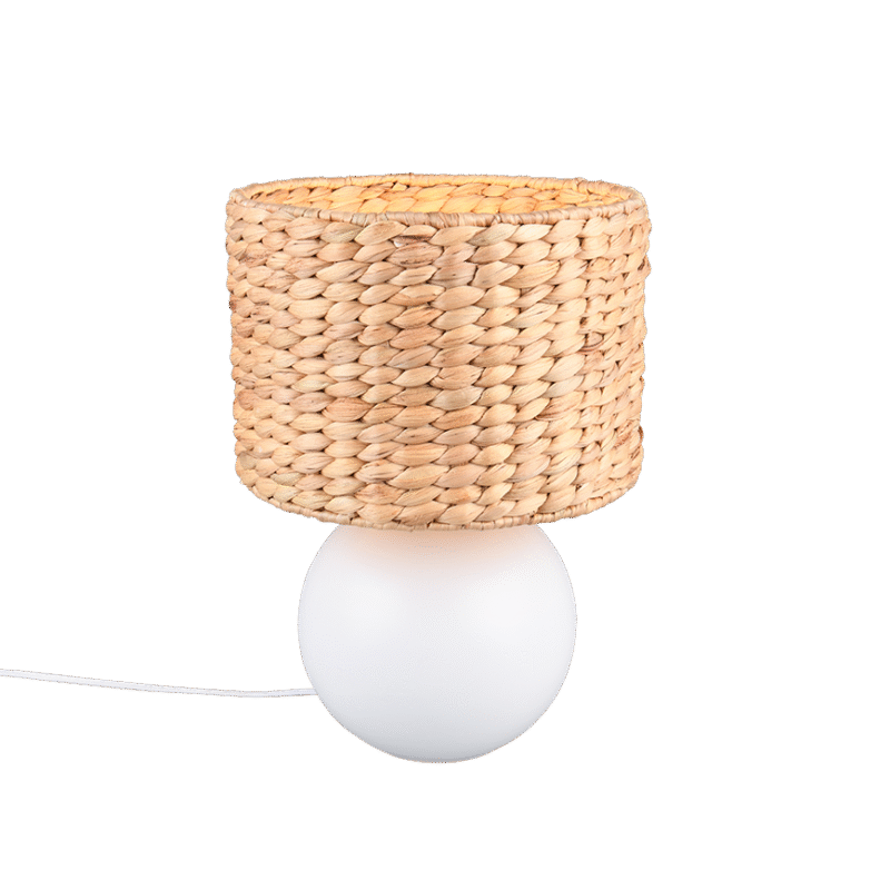 Vina lauavalgusti 40 cm E27 matt valge/beez