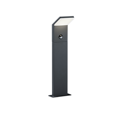 Pärl LED post 50 cm antratsiit liikumisanduriga