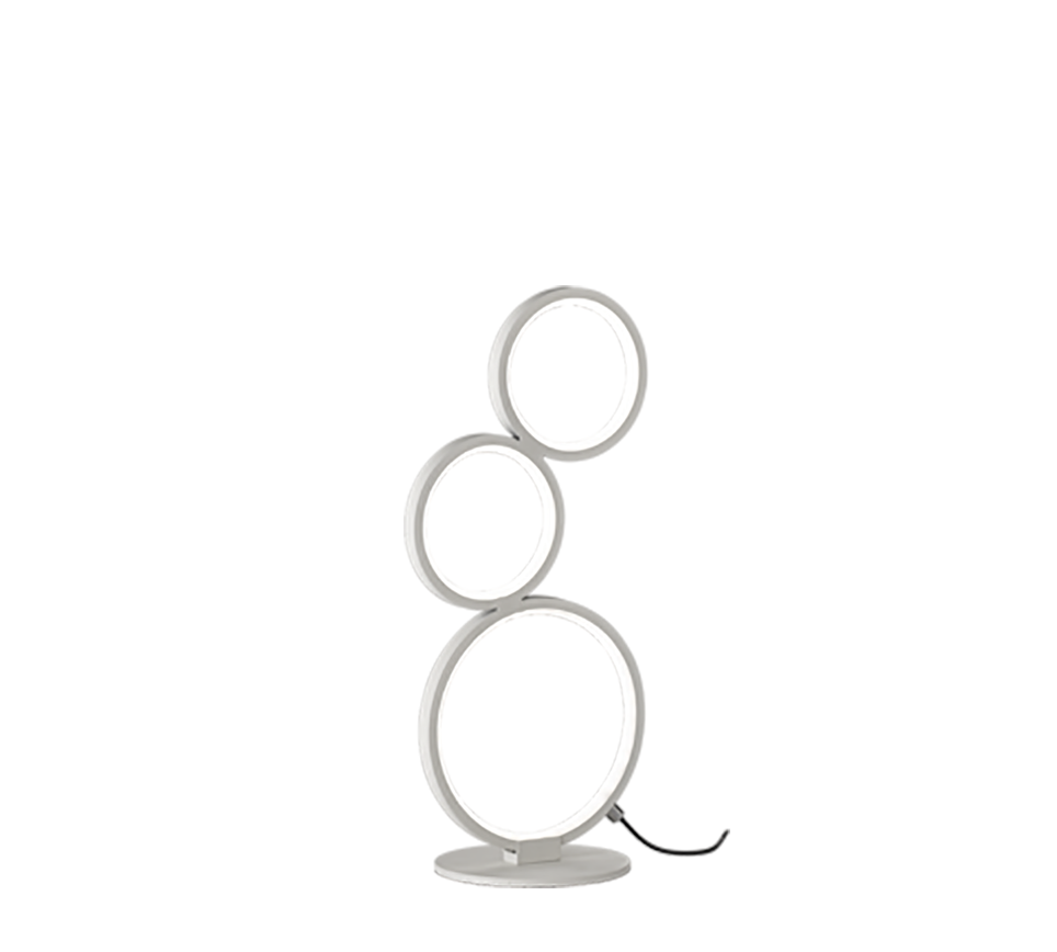 Rondo LED laualamp matt valge