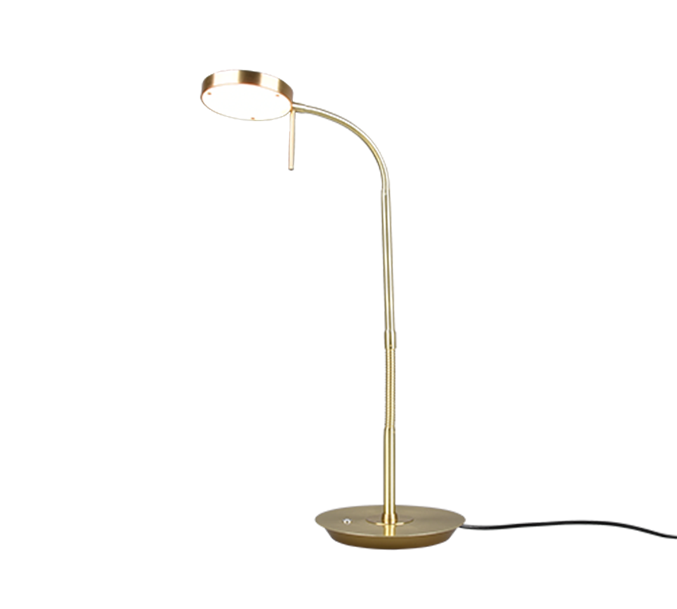 Monza LED laualamp matt messing