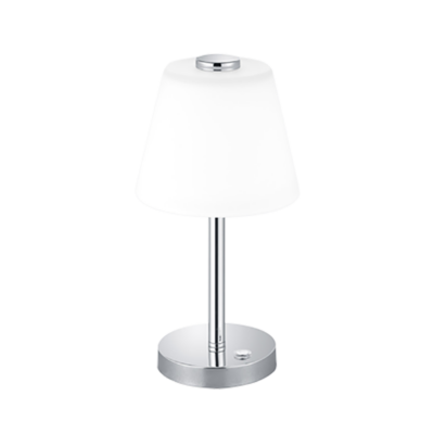 Hõbedane LED laualamp
