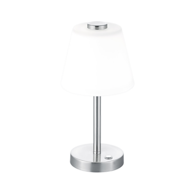 Hõbedane LED laualamp