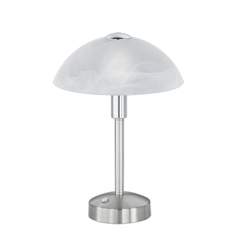 Hõbedane LED laualamp