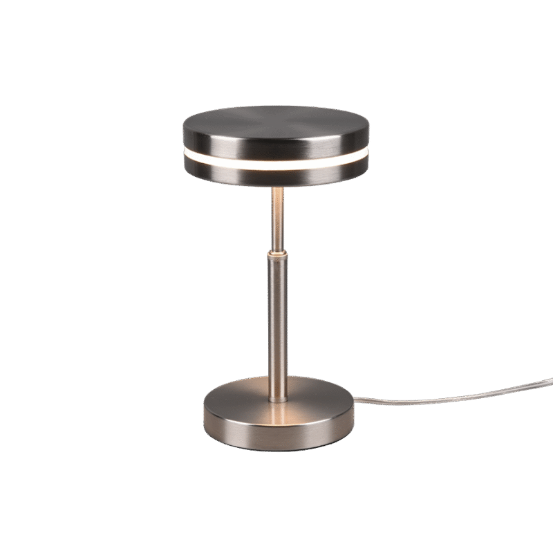 Hõbedane LED laualamp