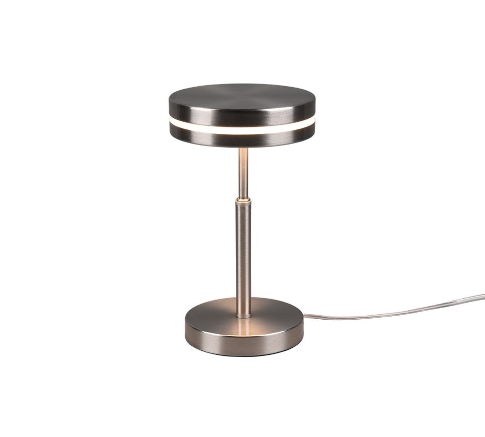 Hõbedane LED laualamp