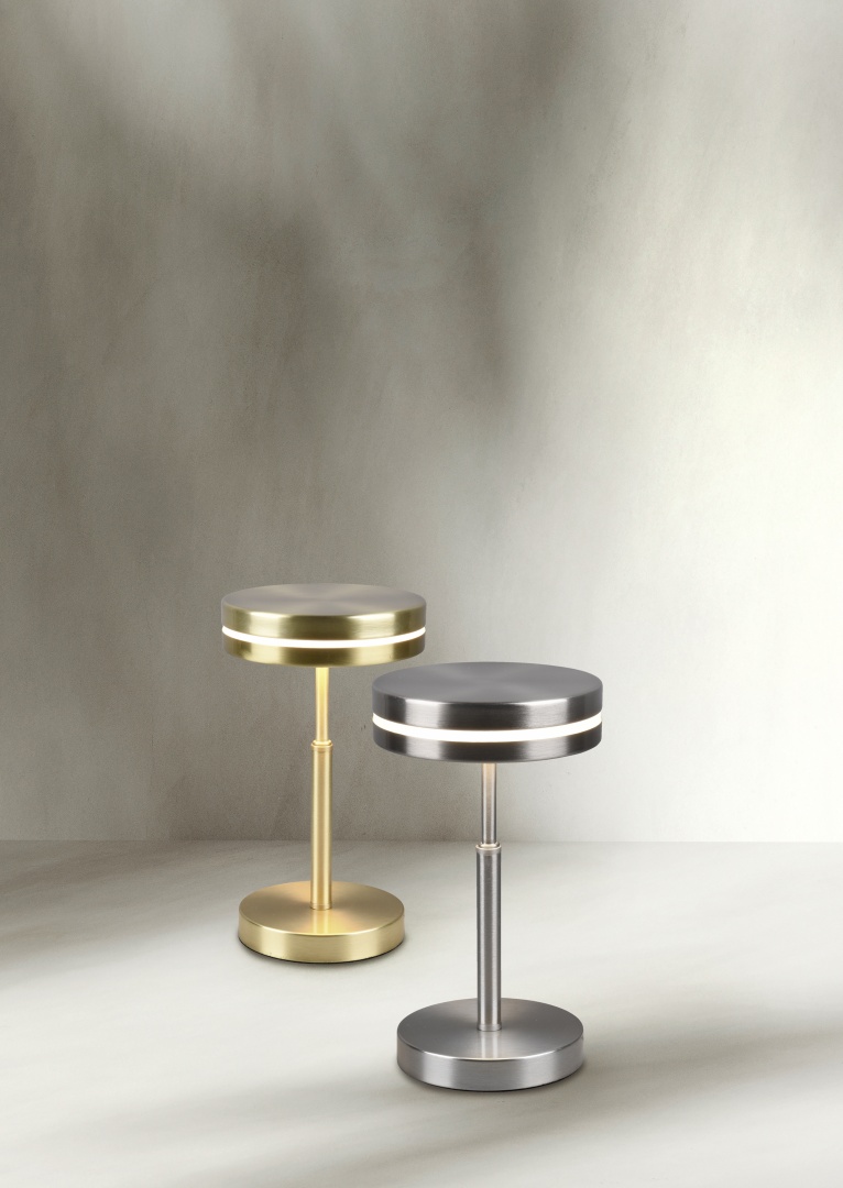 Hõbedane LED laualamp - Image 2