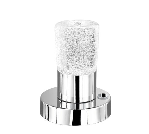 Cristo LED lauavalgusti hõbedane/matt klaas