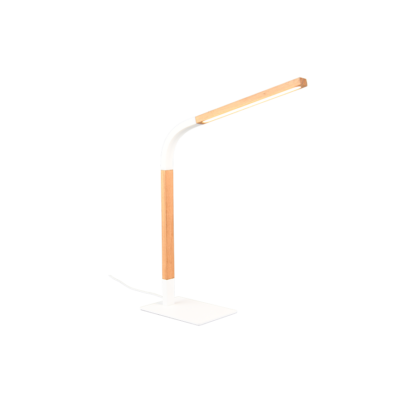 Norris LED laualamp matt valge/puit