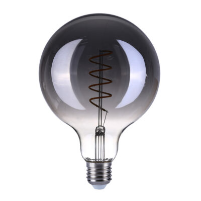Italux ambra Edison LED valgusti E27 6W 2200K 3S Dimm Spiral Smoke, 6W
