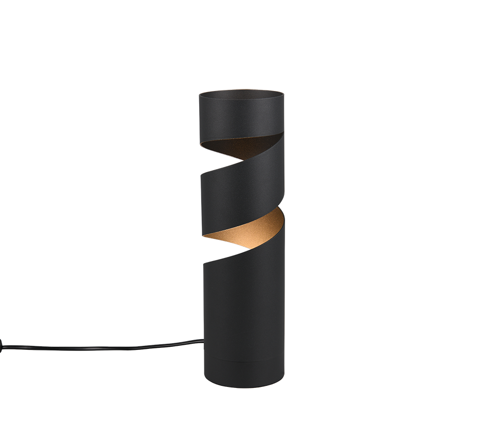 Stream laualamp GU10 musta värvi