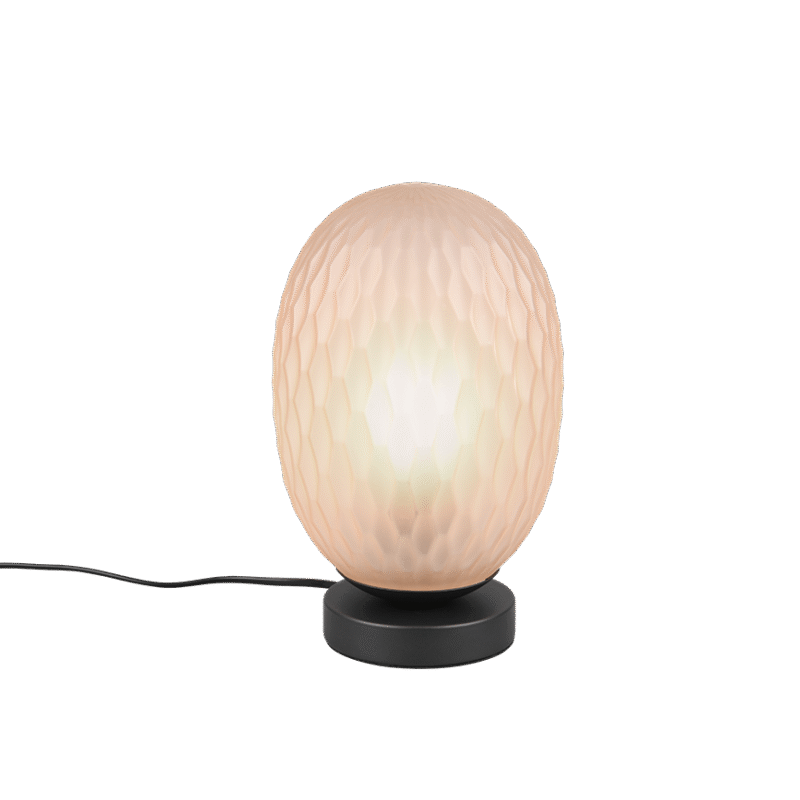 Facette laualamp E27 matt must/amber