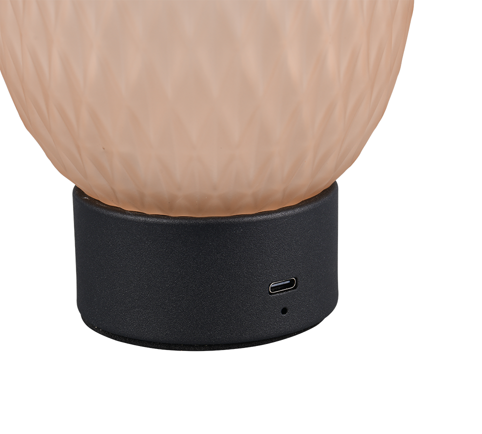 Facette LED laualamp amber/matt must laaditav - Image 3