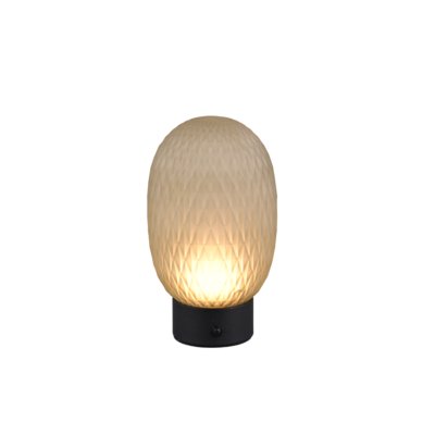 Facette LED laualamp roheline/matt must laaditav