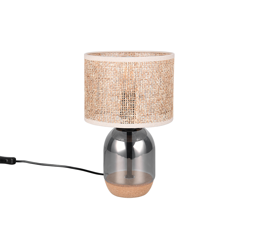 Tara lauavalgusti 33 cm E27 beež/hõbedane - Image 4