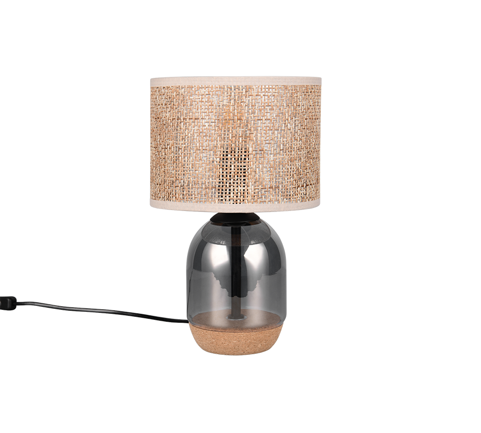 Tara lauavalgusti 33 cm E27 beež/hõbedane - Image 5