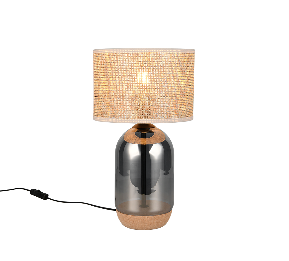 Tara lauavalgusti 43 cm E27 beež/hõbedane - Image 3