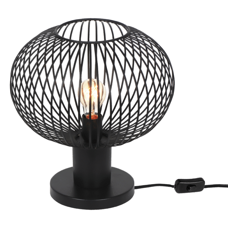 Gila lauavalgusti 33 cm E27 matt must