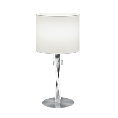 Nandor laualamp E27 + LED hõbedane