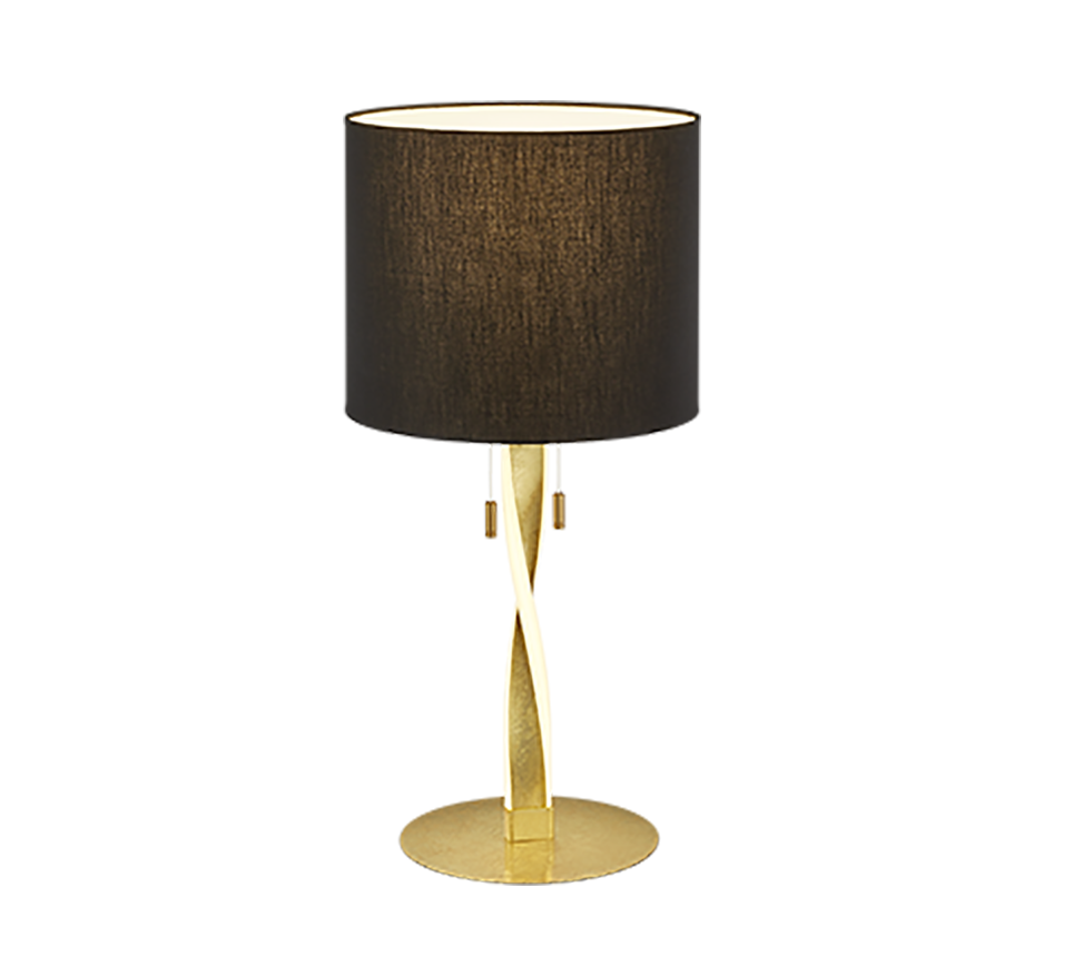 Nandor laualamp E27 + LED must/kuld