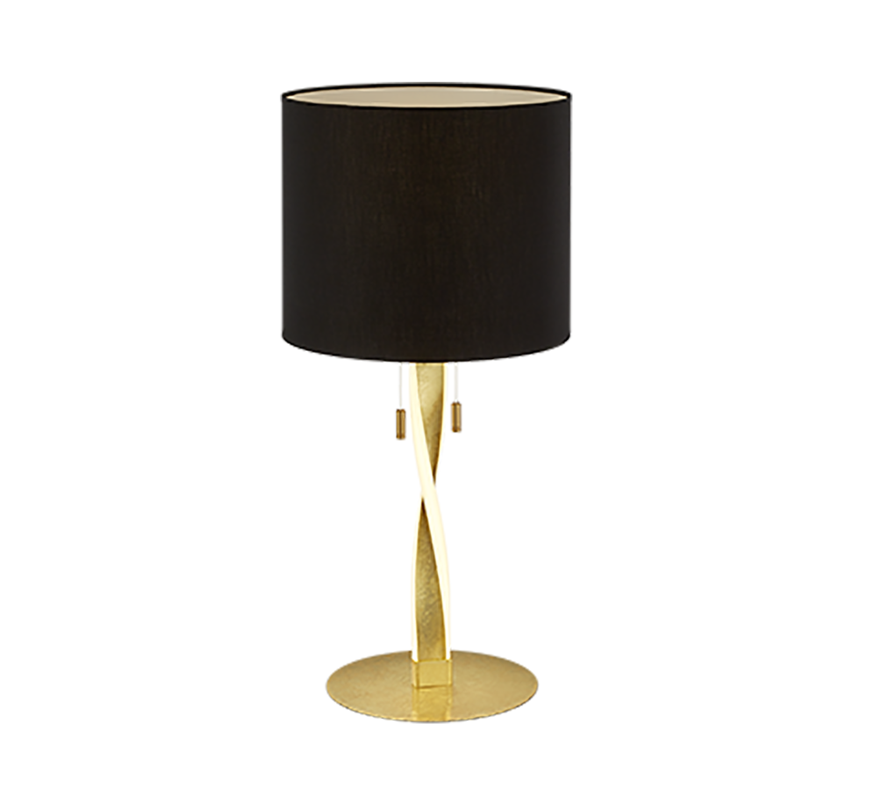 Nandor laualamp E27 + LED must/kuld - Image 4