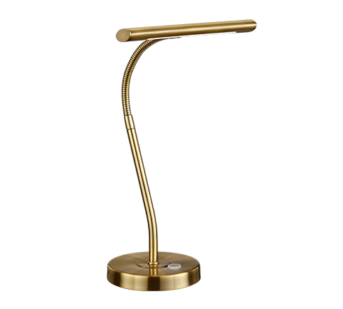 Curtis LED laualamp antiikmessing