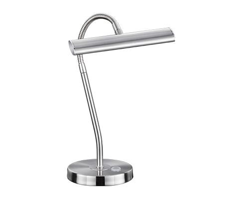 Hõbedane LED laualamp