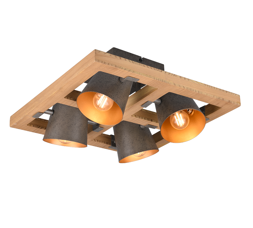 Laevalgusti 4 tk E14 antiikteras