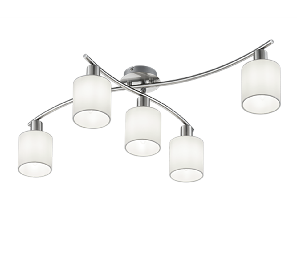 Laevalgusti 5xE14 valge