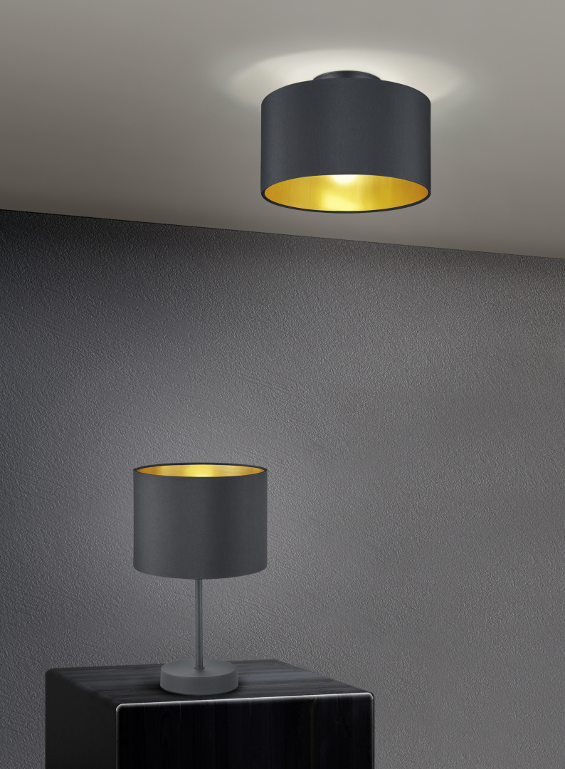 Laevalgusti E14 matt must/kuld - Image 2