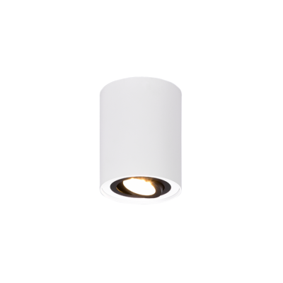 Laevalgusti 1 tk GU10 valge/must