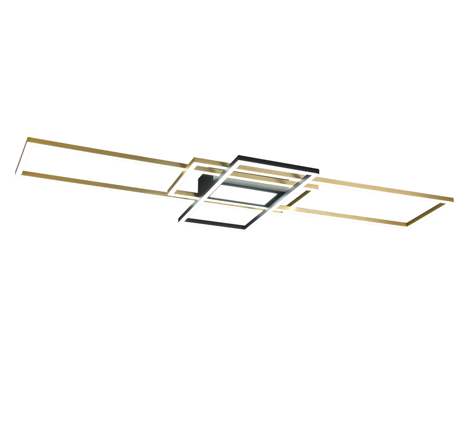 Laevalgusti LED matt messing/matt must - Image 3