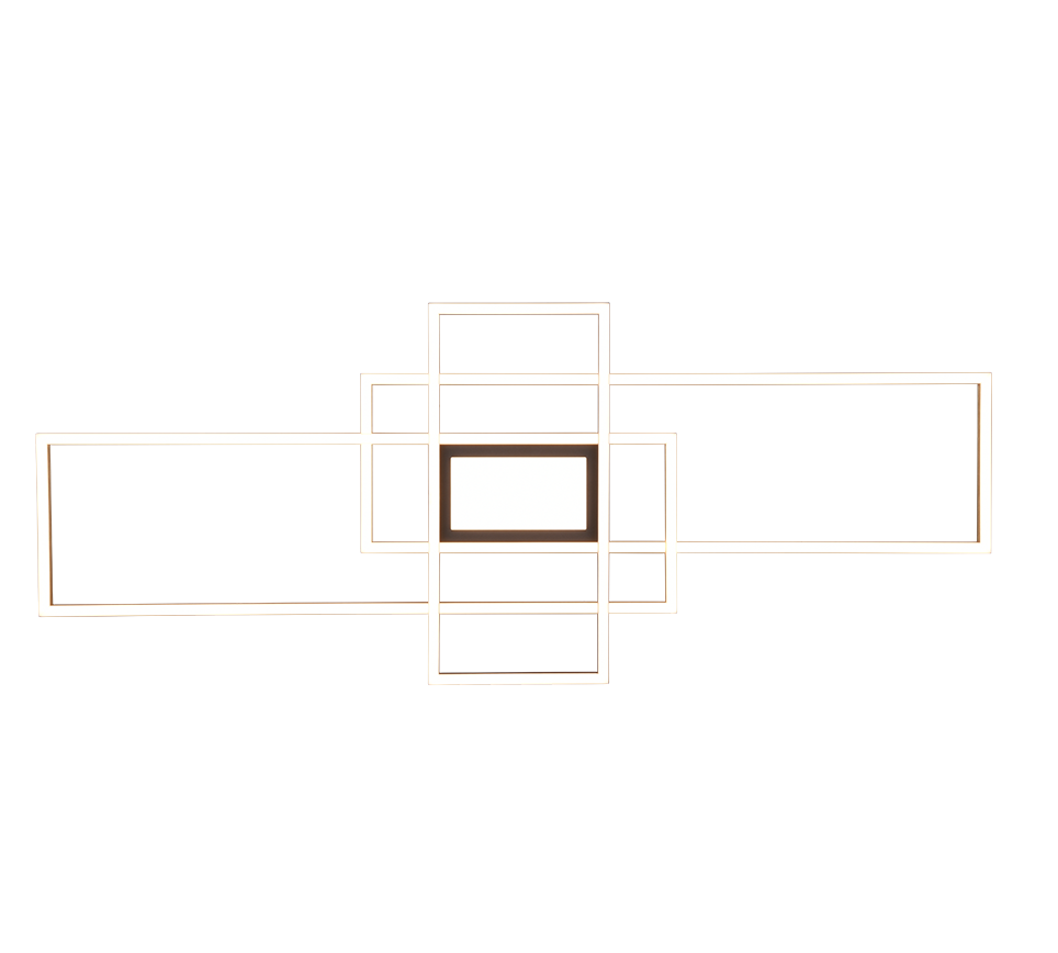 Laevalgusti LED matt messing/matt must - Image 4