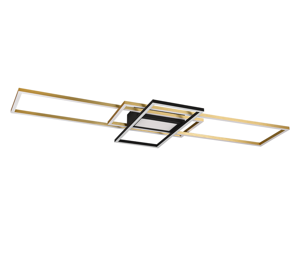 Laevalgusti LED matt messing/matt must - Image 6