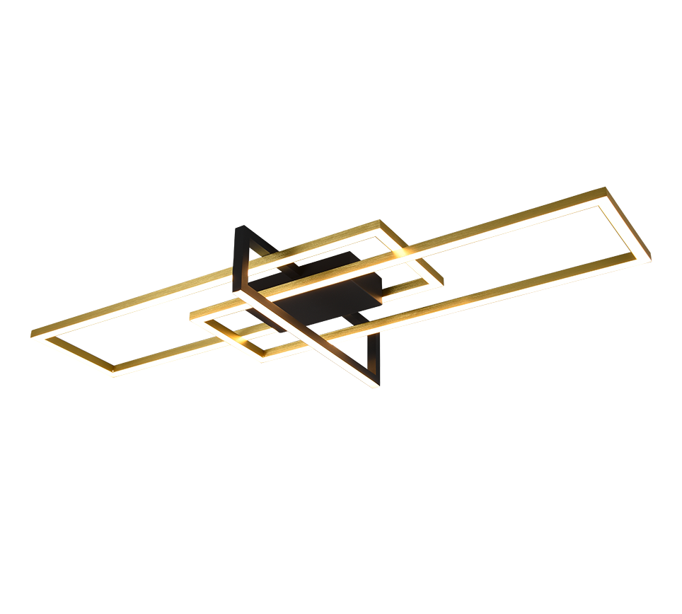 Laevalgusti Salinas LED matt messing/matt must