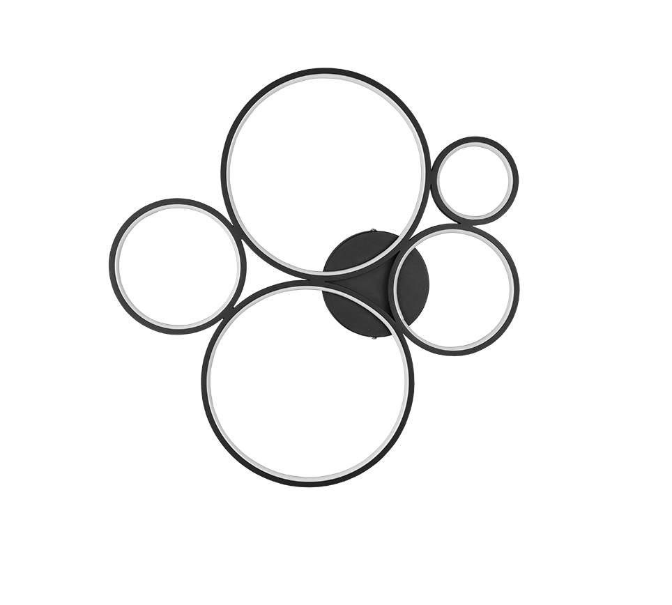 Rondo LED laevalgusti 5 tk must matte - Image 6