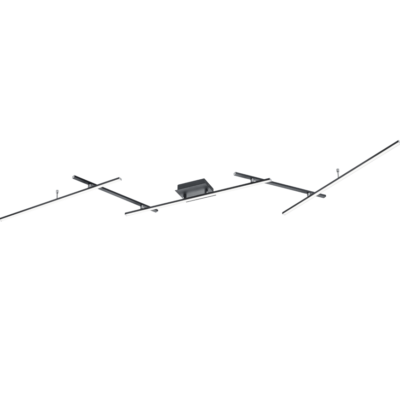 Laevalgusti LED must RGB