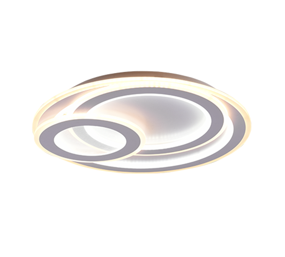 Laevalgusti Mita LED 51 cm ümmargune matt valge