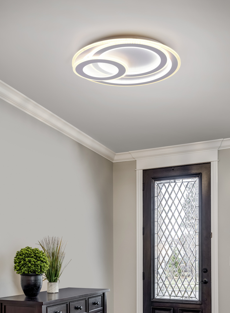 Laevalgusti Mita LED 51 cm ümmargune matt valge - Image 2