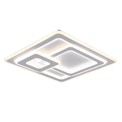 Laevalgusti Mita LED 51x51 cm ruudu kujuline matt valge