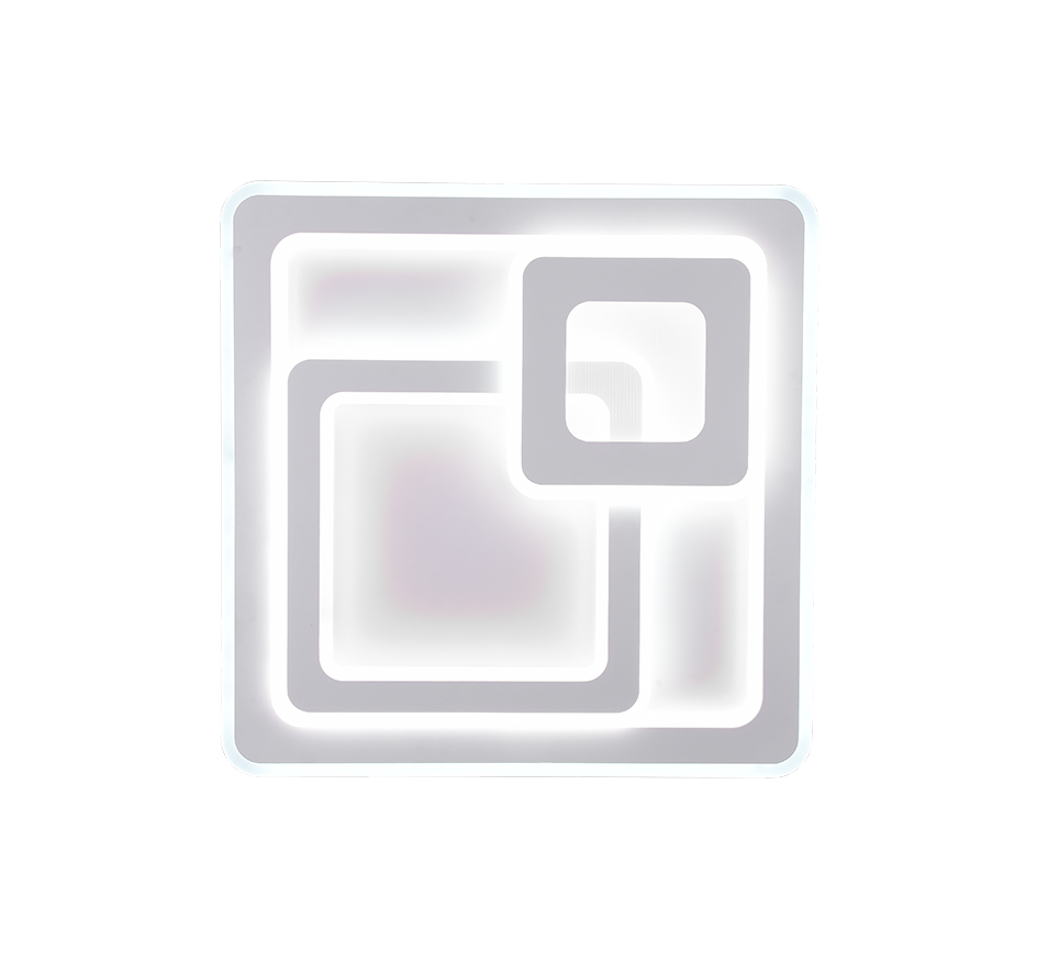 Laevalgusti Mita LED 51x51 cm ruudu kujuline matt valge - Image 3