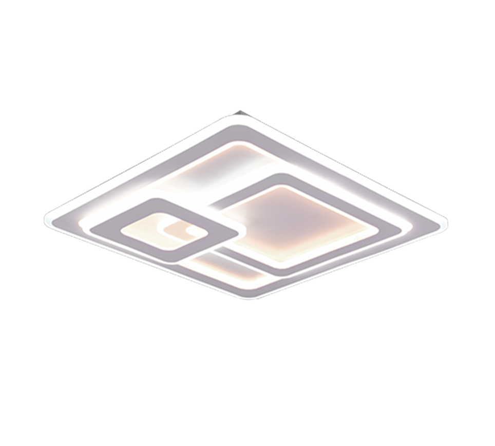 Laevalgusti Mita LED 51x51 cm ruudu kujuline matt valge - Image 4