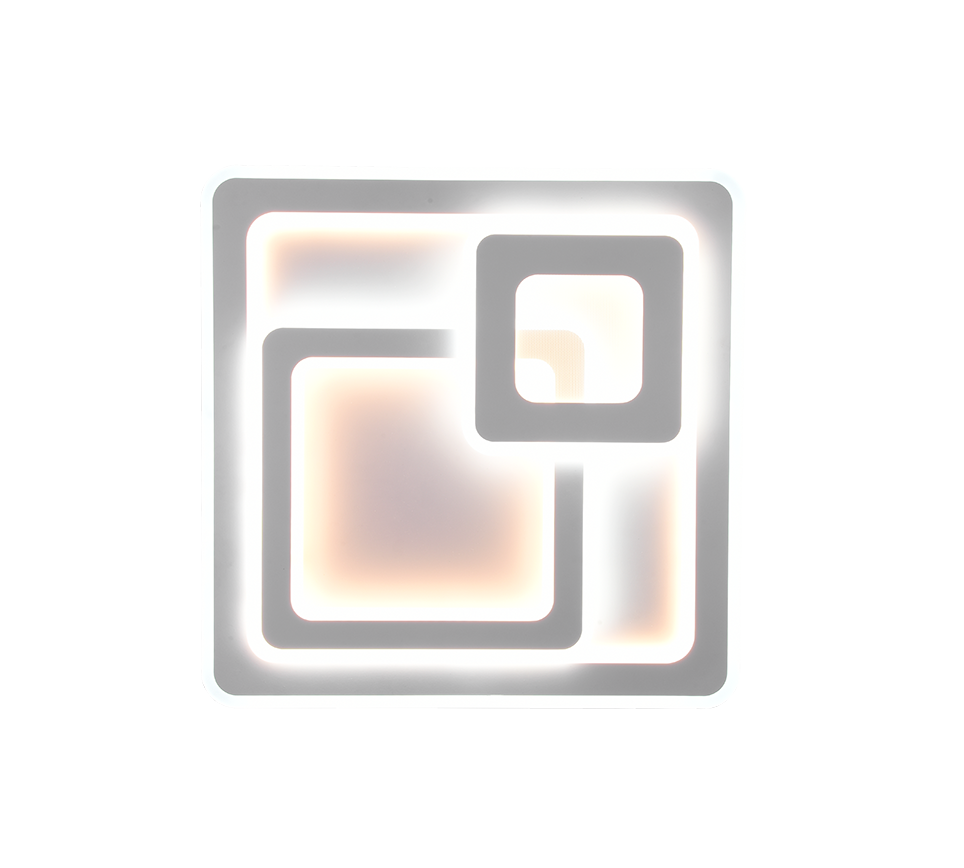 Laevalgusti Mita LED 51x51 cm ruudu kujuline matt valge - Image 5