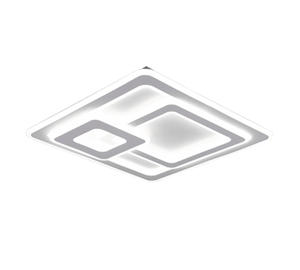 Laevalgusti Mita LED 51x51 cm ruudu kujuline matt valge - Image 6