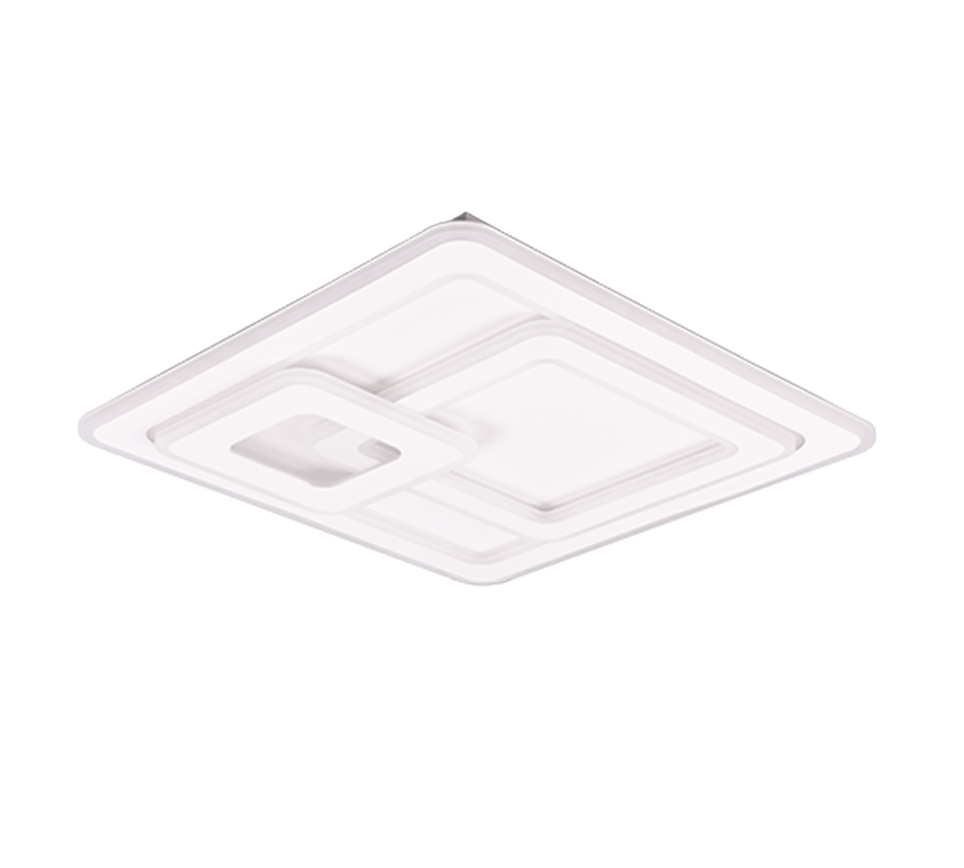 Laevalgusti Mita LED 51x51 cm ruudu kujuline matt valge - Image 9